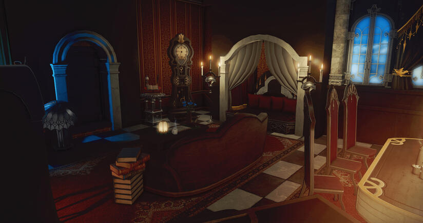 #6 Rainy Ishgard Manor